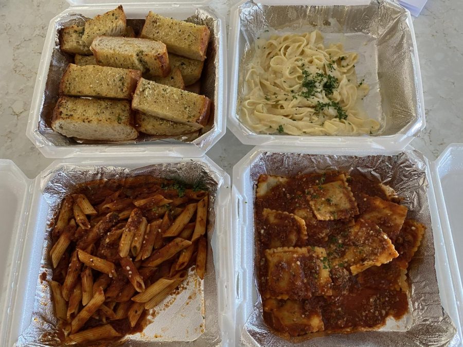 Art's Place offers signature Italian pastas and polentas, such as spaghetti with meatballs and baked polenta. 