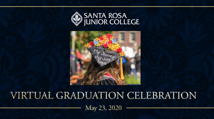 SRJC is offering three virtual graduation ceremonies due to the coronavirus pandemic, rather than an in-person event on the quad.