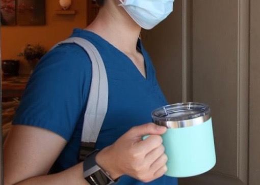 At 2 p.m. nearly every day, cardiac nurse Maddison Jones* leaves home for the unknown to a Sonoma County hospital. During the COVID-19 pandemic, Jones focuses on self-care, so she can continue to take the best care of her patients at work. "I am staying healthy so they can stay healthy by extension," she says.