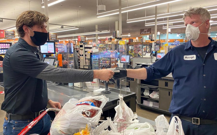 I help out many essential workers like Heinrich, who works at the Manazana apple sauce plant in Rohnert Park. Essential workers are often patient and understand the stress I am going through as an essential worker myself.