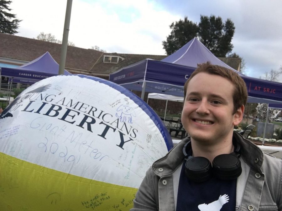 Q&A with West Below, president of SRJC’S Young Americans For Liberty chapter