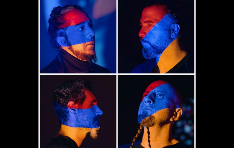 System Of A Down: Daron Malakian (top left), Serj Tankian (top right), John Dolmayan (bottom left), Shavo Odadjian (bottom right) come together with new music for the first time in 15 years raising over  $600,000 for charity. 