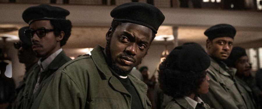 A still from "Judas and the Black Messiah featuring Daniel Kaluuya as Fred Hampton.