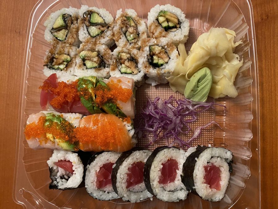 An assortment of sushi from Jojo Sushi Bar & Restaurant