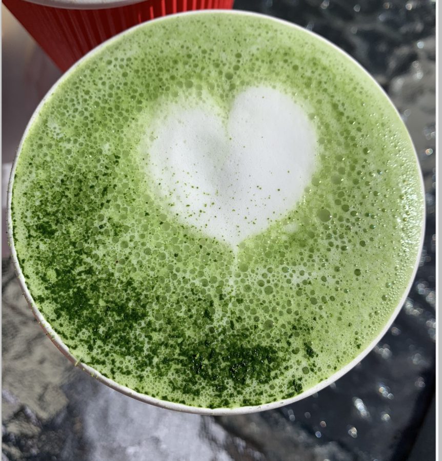 Lemongrass Matcha Latte