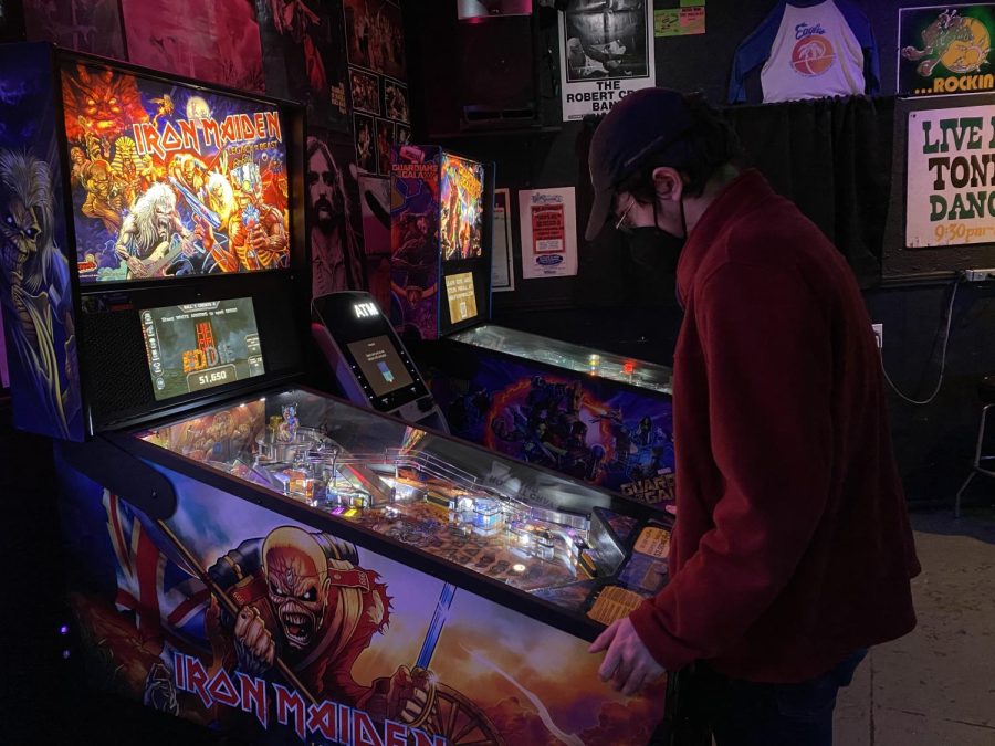 Playing “Iron Maiden: Legacy of the Beast” at The Dirty, a rockin’ Santa Rosa bar.