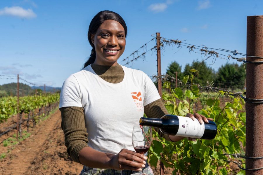 Abrea Tillman, Santa Rosa Junior College Student Wine Club president and student body president-elect, is excited that a new wave of vitculture and oenology students are changing the approach to wine making.