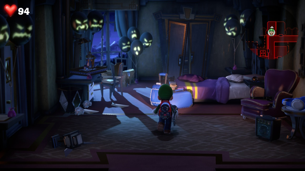 Hack It! Play As Mario In Luigi's Mansion (Floor 3)