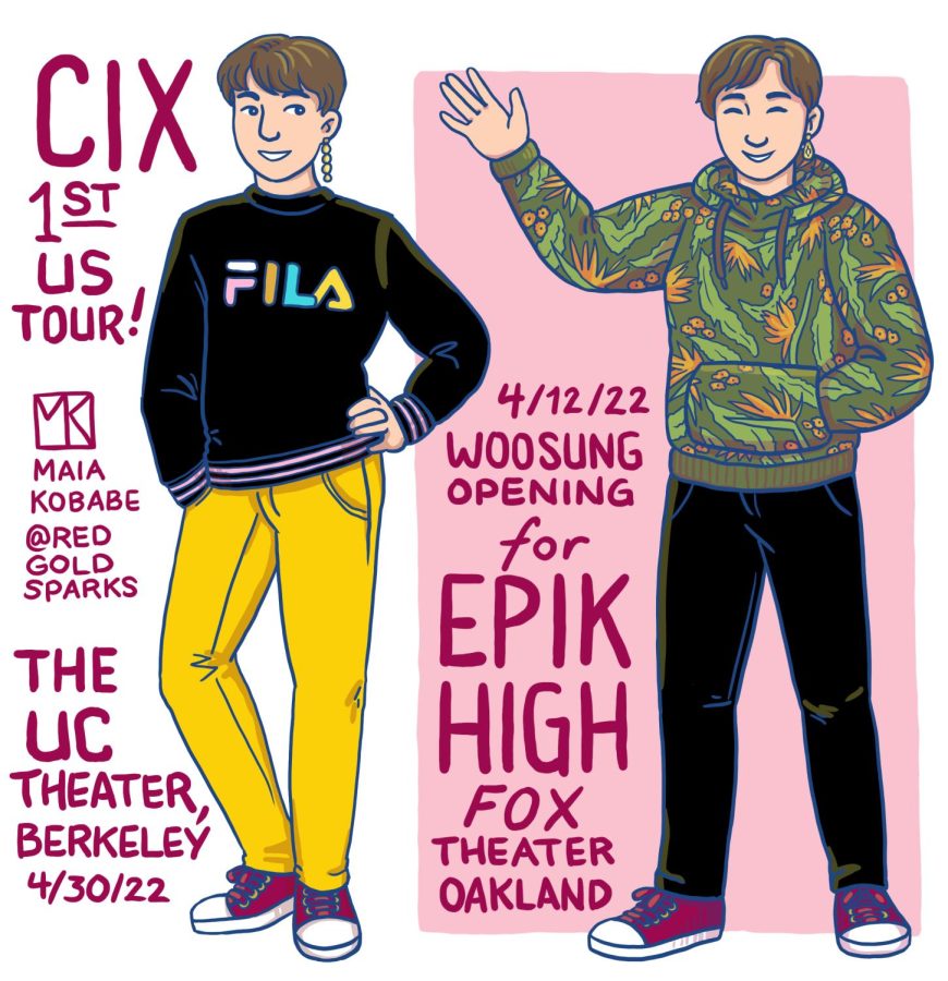 Kobabe illustrates outfits e wore to K-pop concerts and shares the images on eir Instagram.