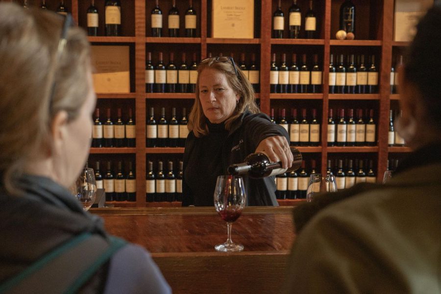 SRJC Alumna Jennifer Higgins, winemaker at Lambert Bridge Winery, attributes her success to the mentoring she received from the industries most iconic female winemakers. 