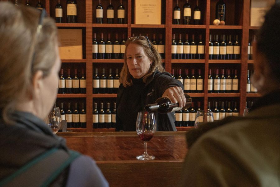 SRJC Alumna Jennifer Higgins, winemaker at Lambert Bridge Winery, attributes her success to the mentoring she received from the industries' most iconic female winemakers. 