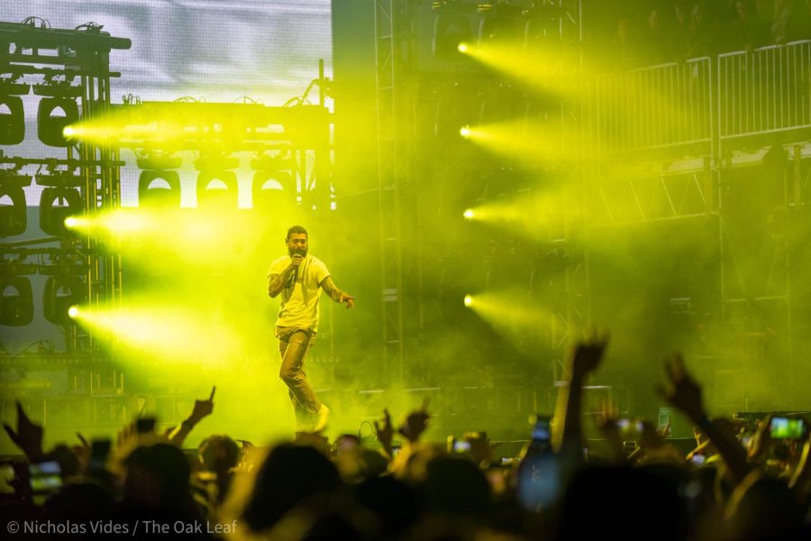 Post Malone rocks out on the JaM Cellars Stage at BottleRock Napa Valley on Friday, May 26, 2023.