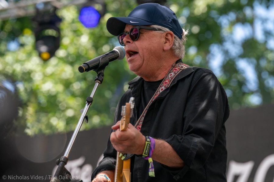 Jeff Gargiulo of The Silverado Pickups jams out with his guitar on the Allianz Stage at BottleRock Napa Valley on Saturday, May 27, 2023.