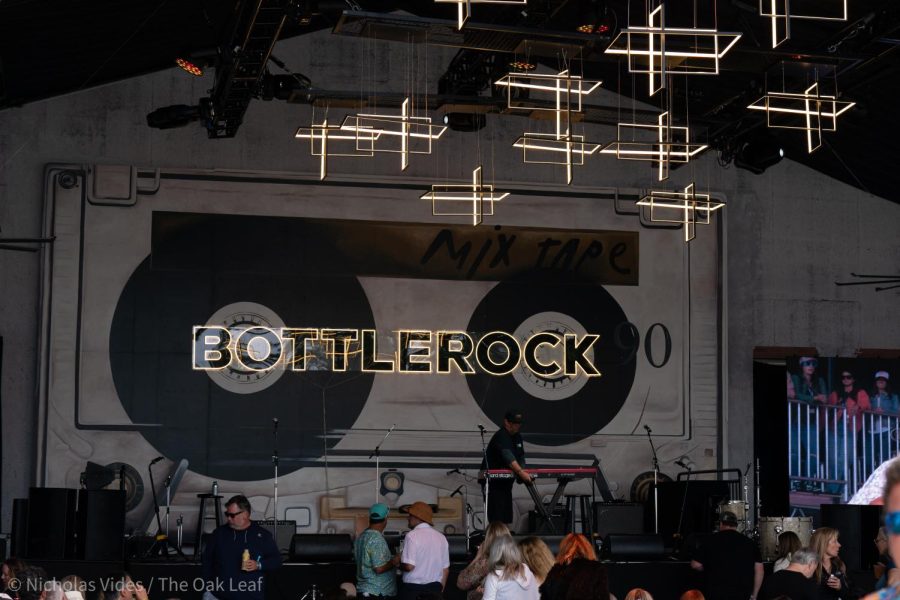 The VIP stage at BottleRock Napa Valley provides a more laid back, acoustic setting for bands to perform on.