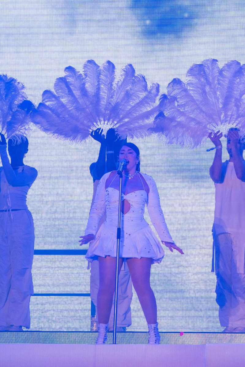 Kali Uchis performs on the Verizon Stage at BottleRock Napa Valley on Saturday, May 25, 2024.