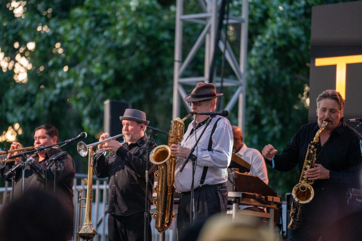 Tower of Power sings performs on the Prudential Stage at BottleRock Napa Valley on Saturday, May 25, 2024.