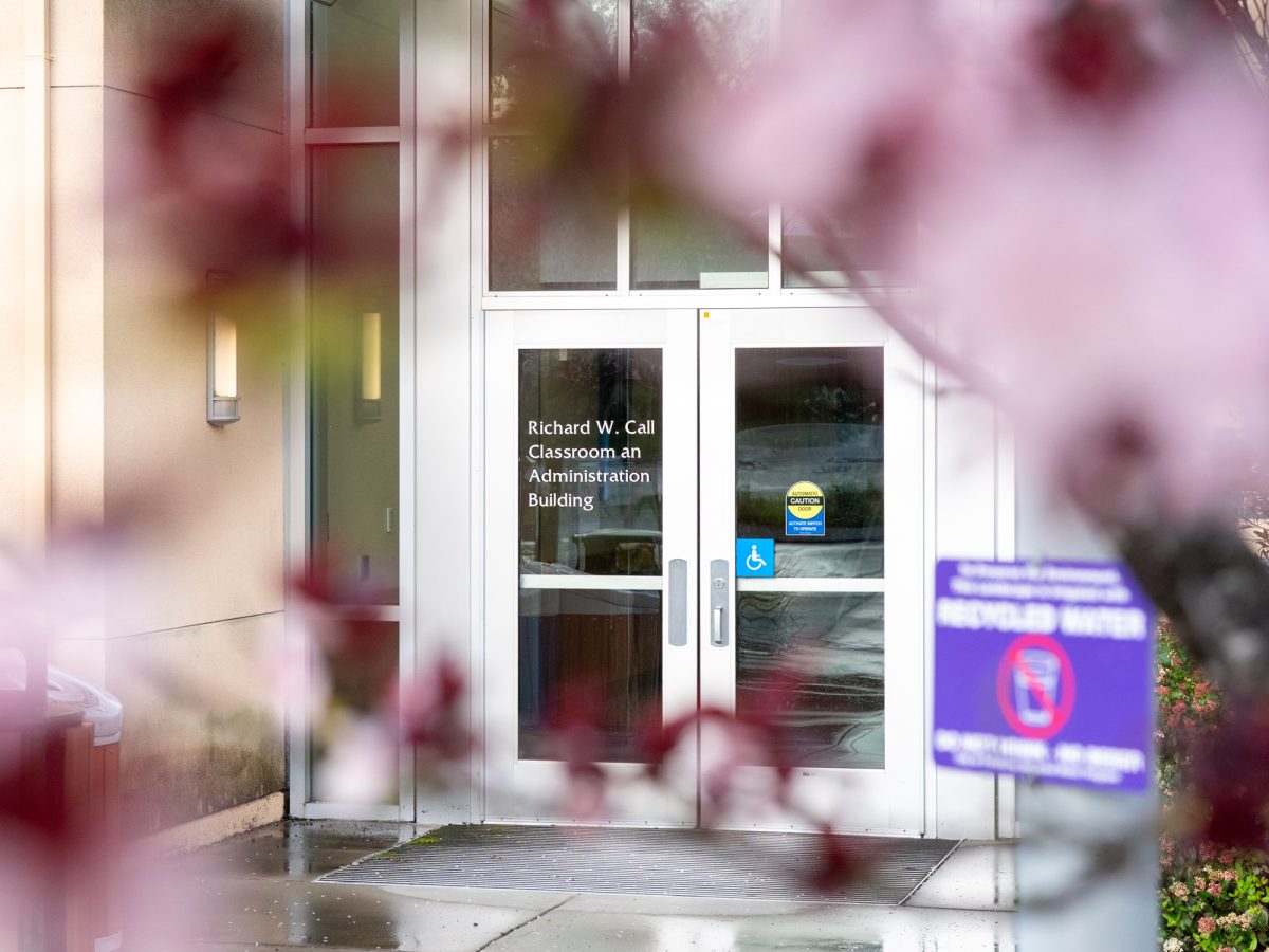 The Robert W. Call Building located at the Petaluma campus in March 2025