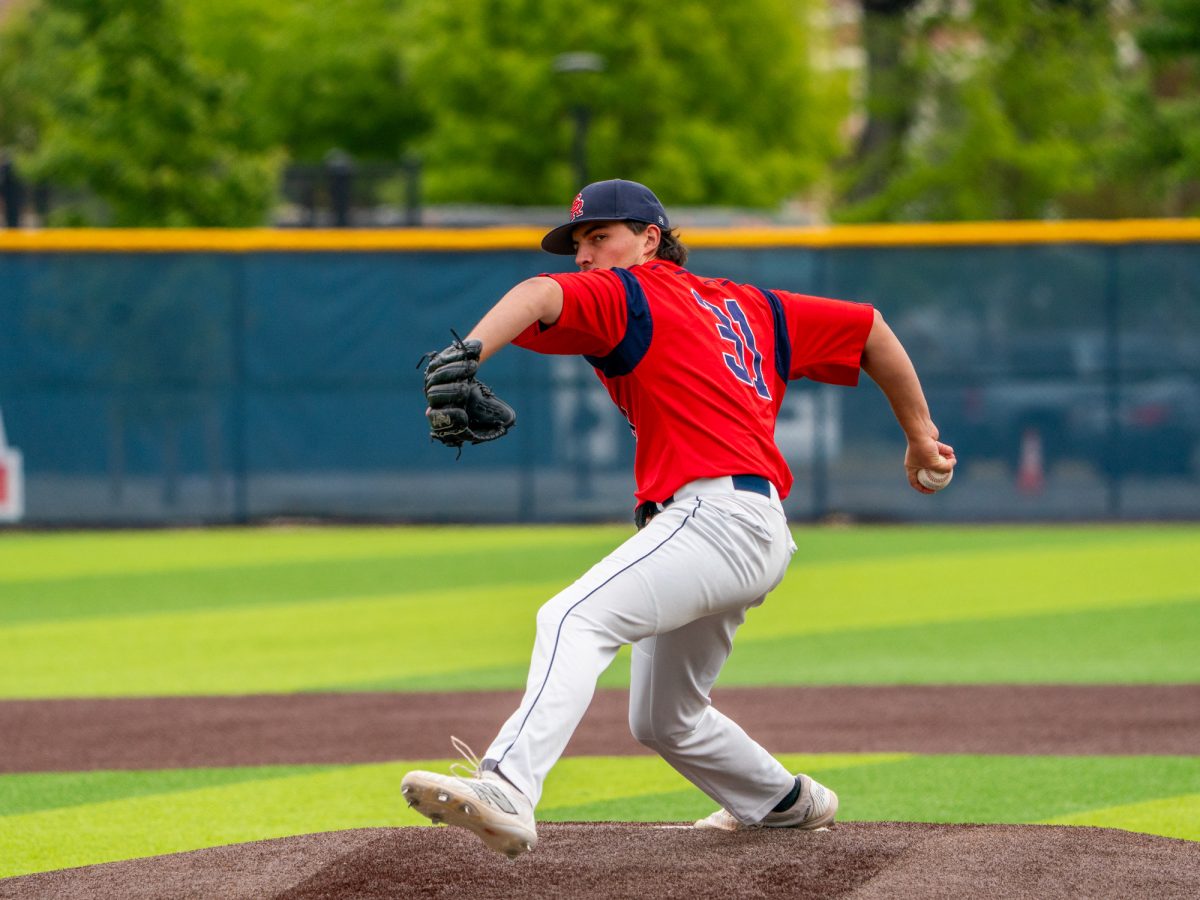 Sophomore Luke Schat takes over as pitcher for the Bear Cubs in the top of the sixth against Folsom Lake on Thursday, April 24, 2025 at home.