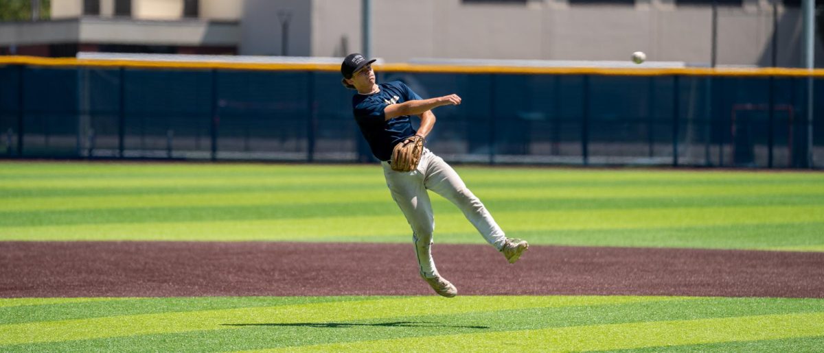 The Santa Rosa Junior College Bear Cubs Baseball Team hold practice in preparation for the first round of 3C2A playoffs on Tuesday, April 29, 2025. 