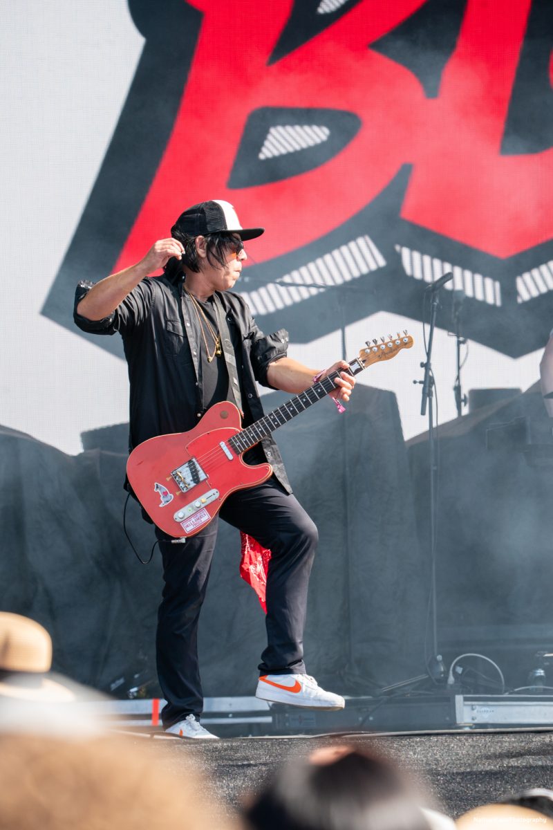The 4 Non Blondes' guitarist Louis Metoyer performs, "Spaceman," on the JaM Cellars Stage at BottleRock Napa Valley on Saturday, May 24, 2025 in Napa.