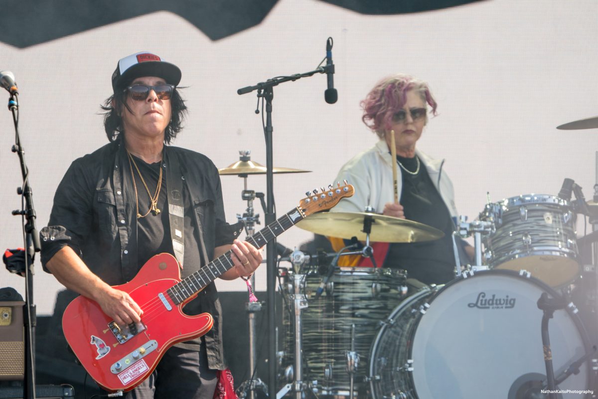 The 4 Non Blondes' Louis Metoyer and Dawn Richardson performs, "What's Up?" on the JaM Cellars Stage at BottleRock Napa Valley on Saturday, May 24, 2025 in Napa.