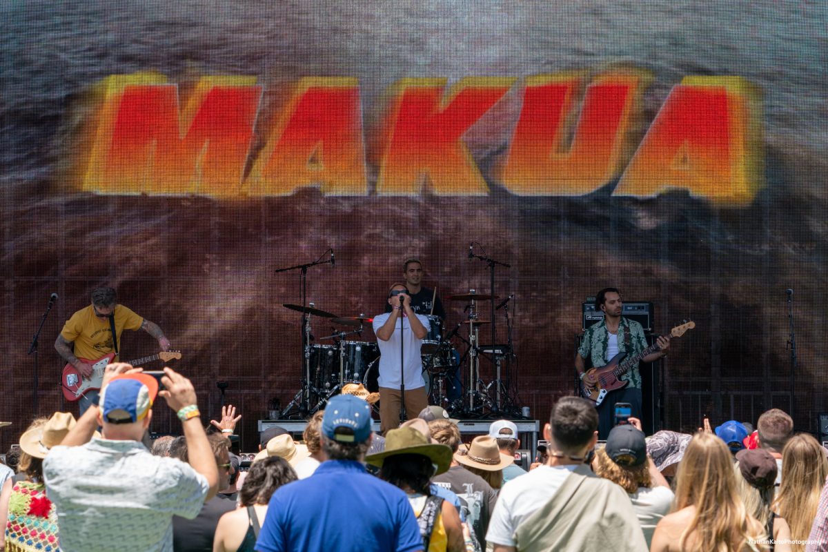 Makuna performs, "Clear the Air," as loving fans watch on the White Claw Stage at BottleRock Napa Valley on Saturday, May 24, 2025 in Napa.