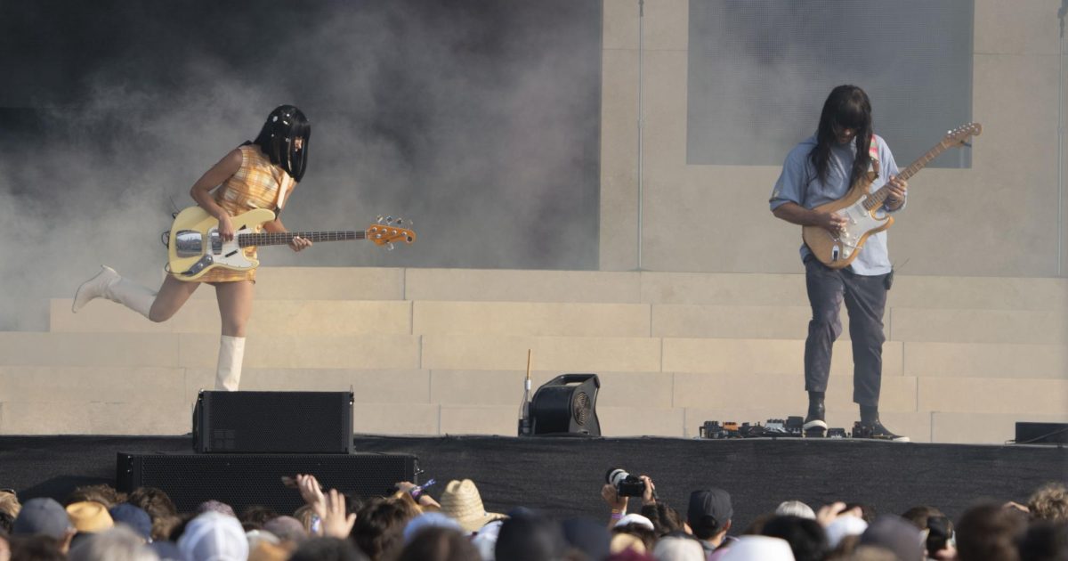 Khruangbin performs perfectly as a duo on the JaM Cellars Stage at BottleRock Napa Valley on Sunday, May 25, 2025 in Napa.