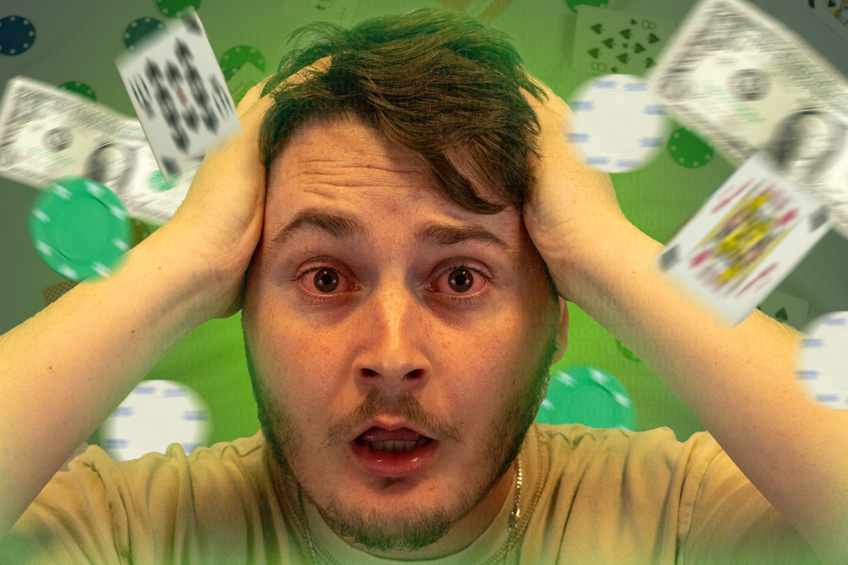 Oak Leaf editor Oliver Kindt is overwhelmed by the riches that could be his with one lucky spin
