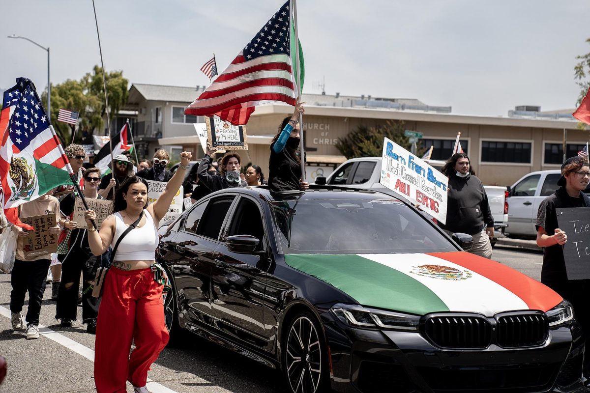 Protesters in Santa Rosa joined the nationwide 'No Kings' protests on June 14 to show their displeasure of President Donald Trump’s military parade and express solidarity with each other in the wake of unethical ICE arrests. 