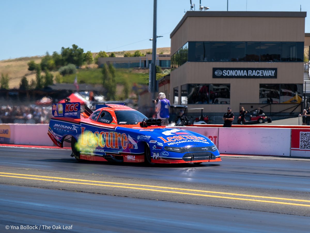 Buddy Hull on day two of the DENSO NHRA Sonoma Nationals on Saturday, July 26, 2025 in Sonoma.