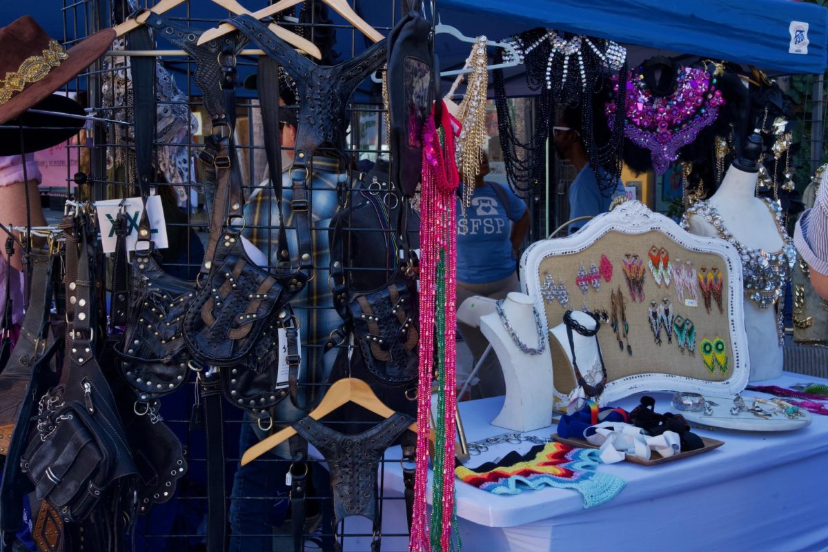 From harnesses to hats to handmade jewelry, hundreds of local vendors turned the streets into a superstore at the Castro Street Fair on Sunday Oct. 5, 2025. 