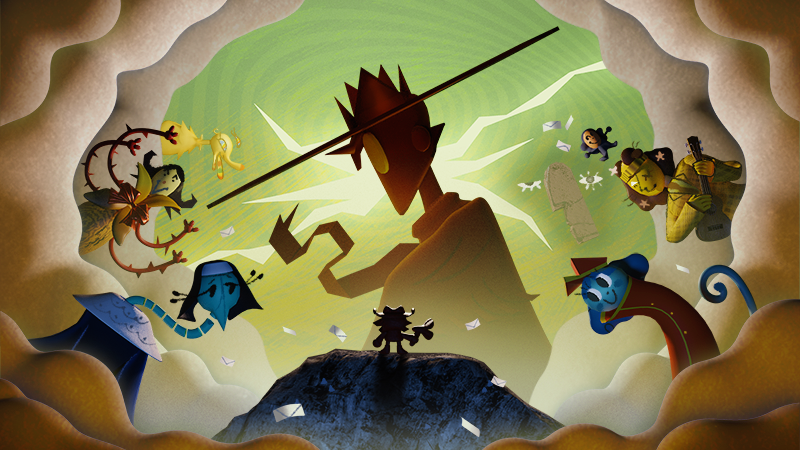 Travel The Grove and make friends in high places on your journey to save the world. You might be able to flirt with a god or two along the way.
