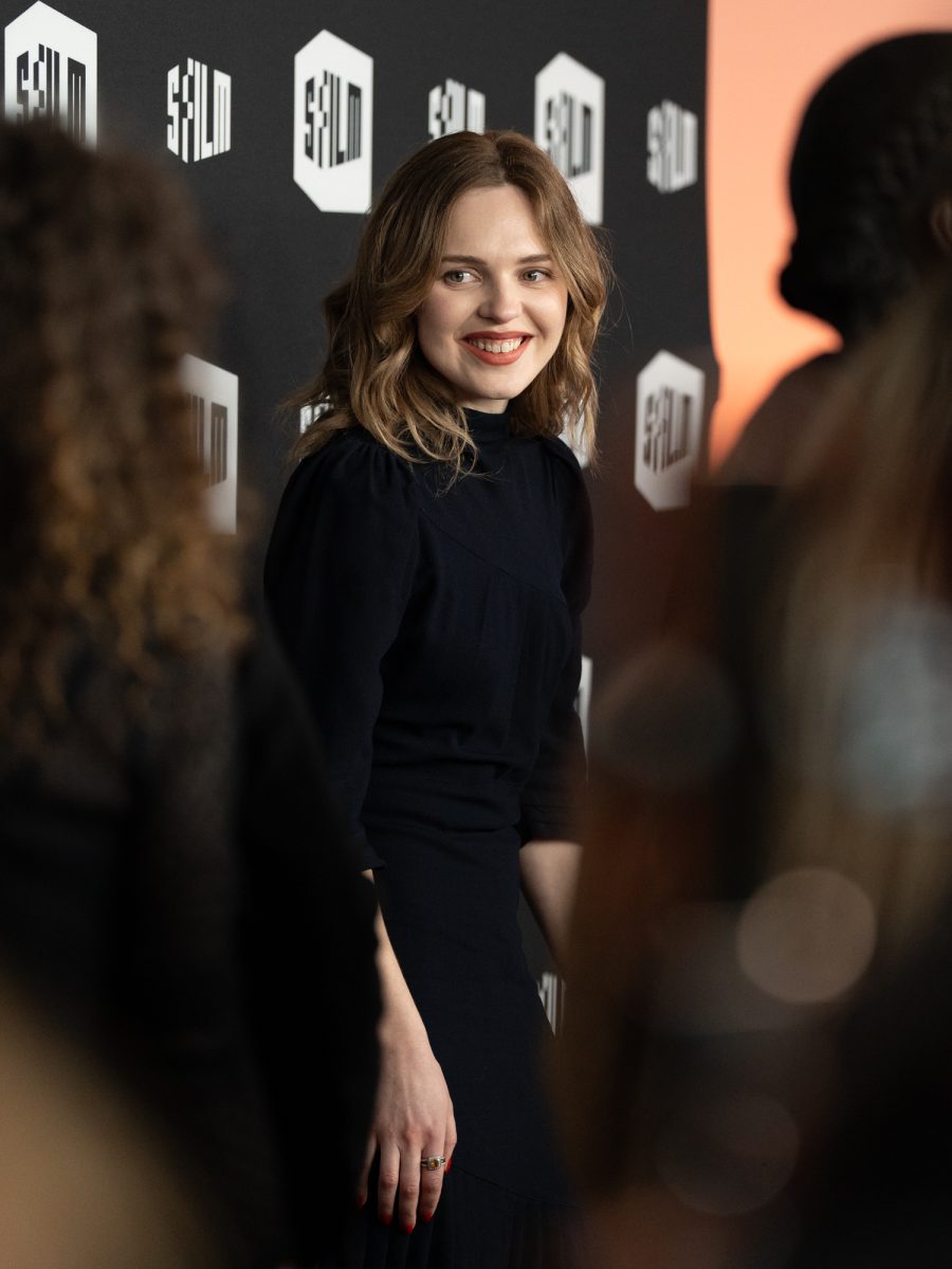 Odessa Young appears on the SFFILM Awards red carpet after her performance of Faye in "Springsteen: Deliver Me from Nowhere" (2025) on Dec. 8 at the Fort Mason Center for Arts and Culture.