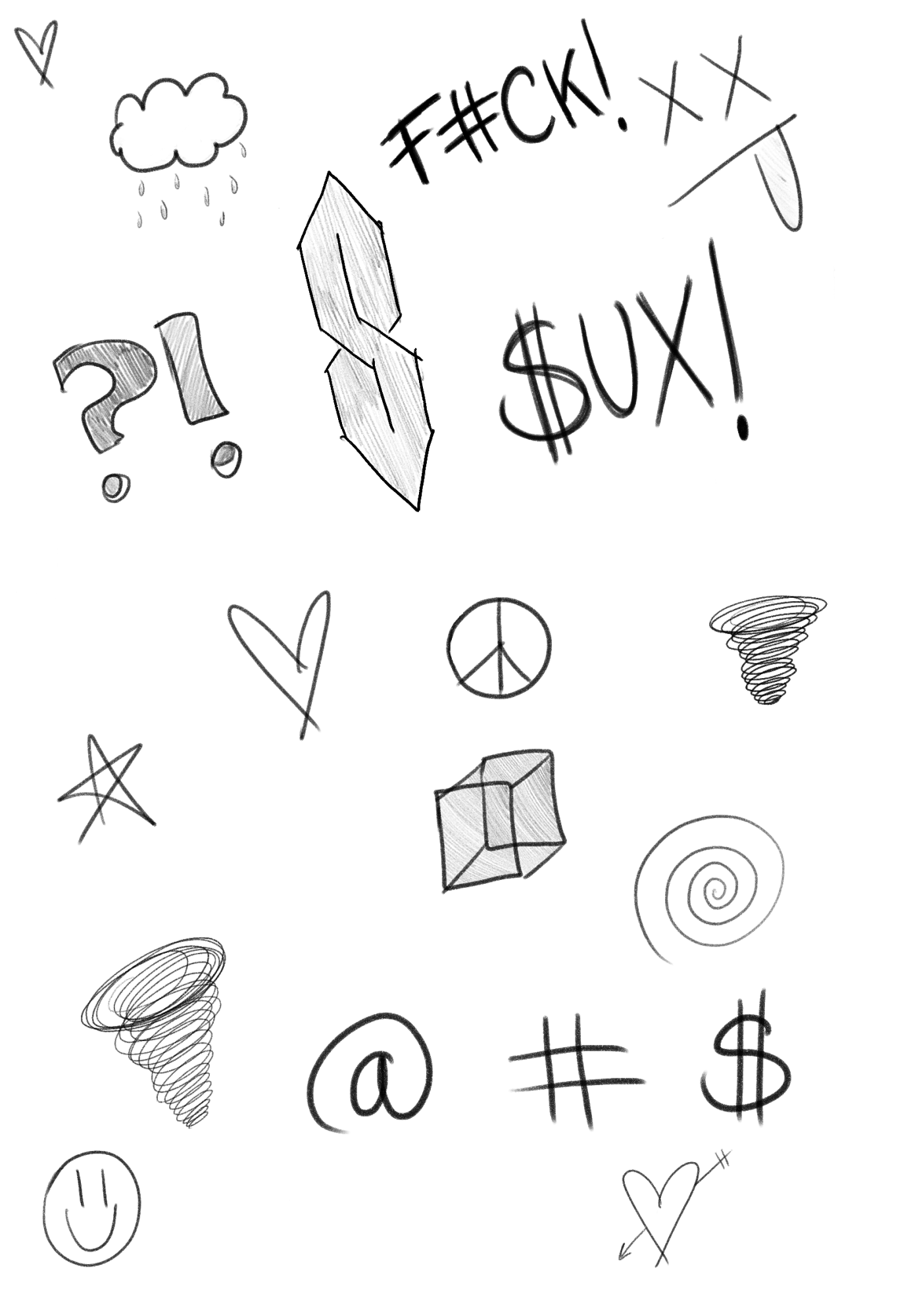 Everyone's been there: you feel like you've been in class forever and there's still an hour left. How do you pass the time? By becoming Picasso in your notebook, of course. 