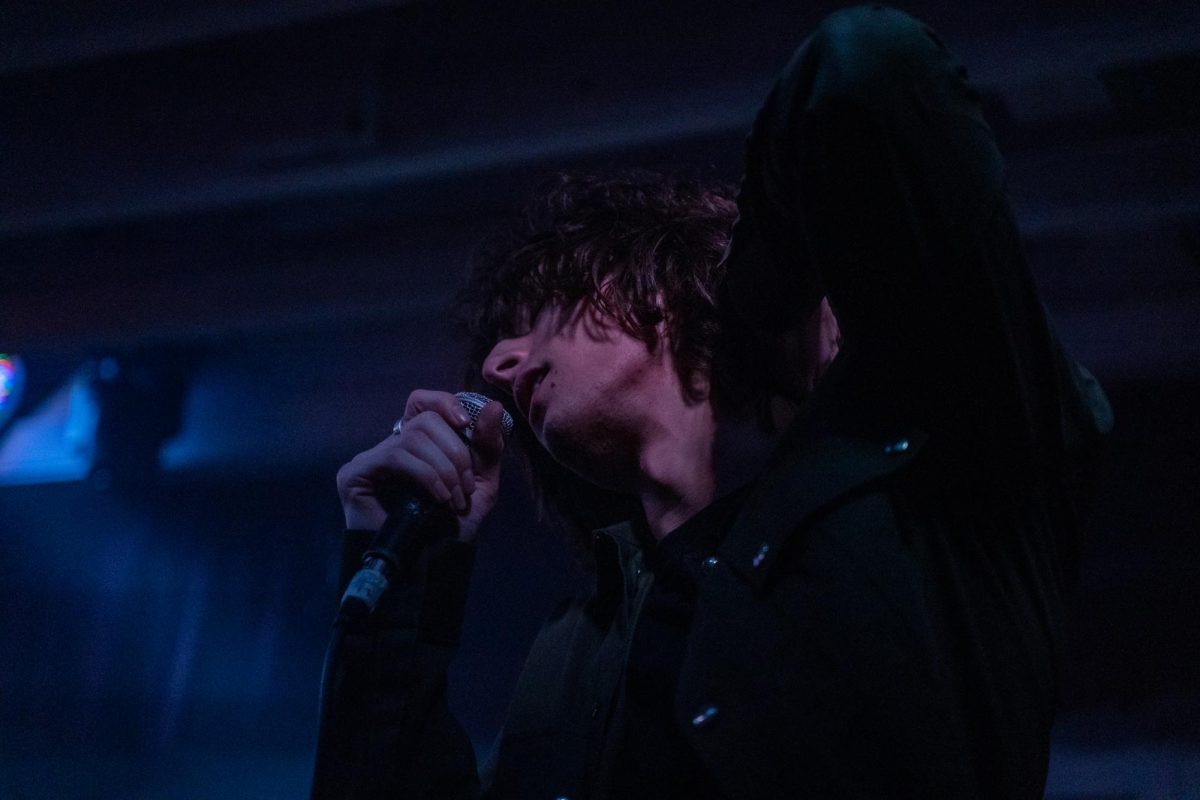 Zane Lynchetti soaks up the attention and adoration as he performs for an eager and energetic audience Dec. 4, 2025 at the DNA Lounge in San Francisco. 