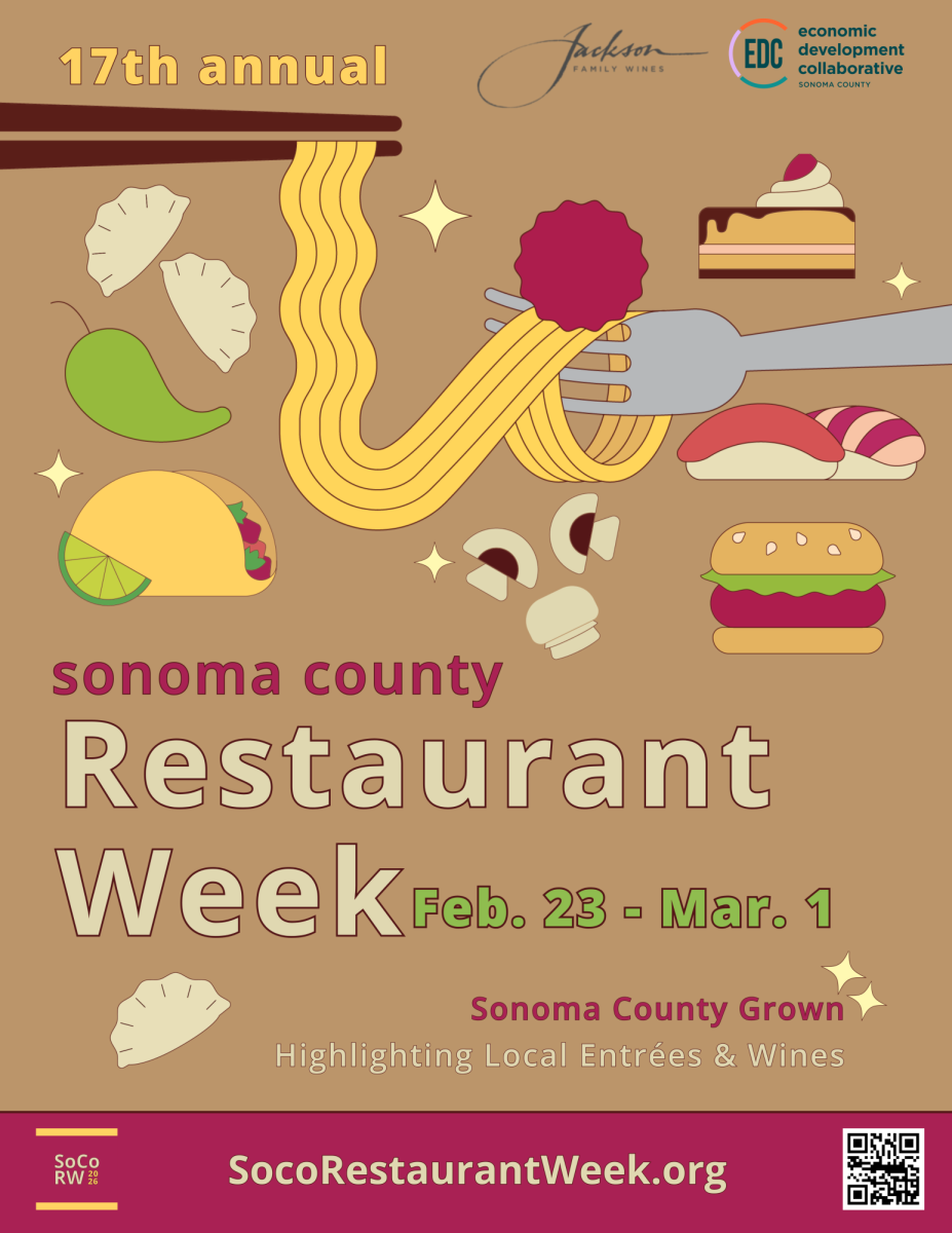 Sonoma County Restaurant Week offers the community access to local, seasonal and thoughtful tasting menu experiences at a reduced price point from Monday, Feb. 23 through Sunday, March 1. 