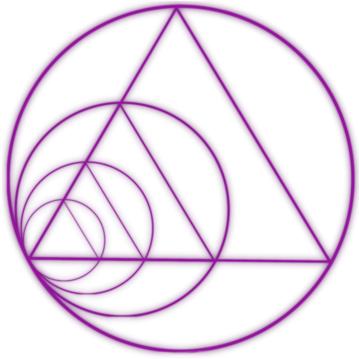 Logo for the Fractal Harmony Initiative, designed by the movement's founder, Martyn Lees.