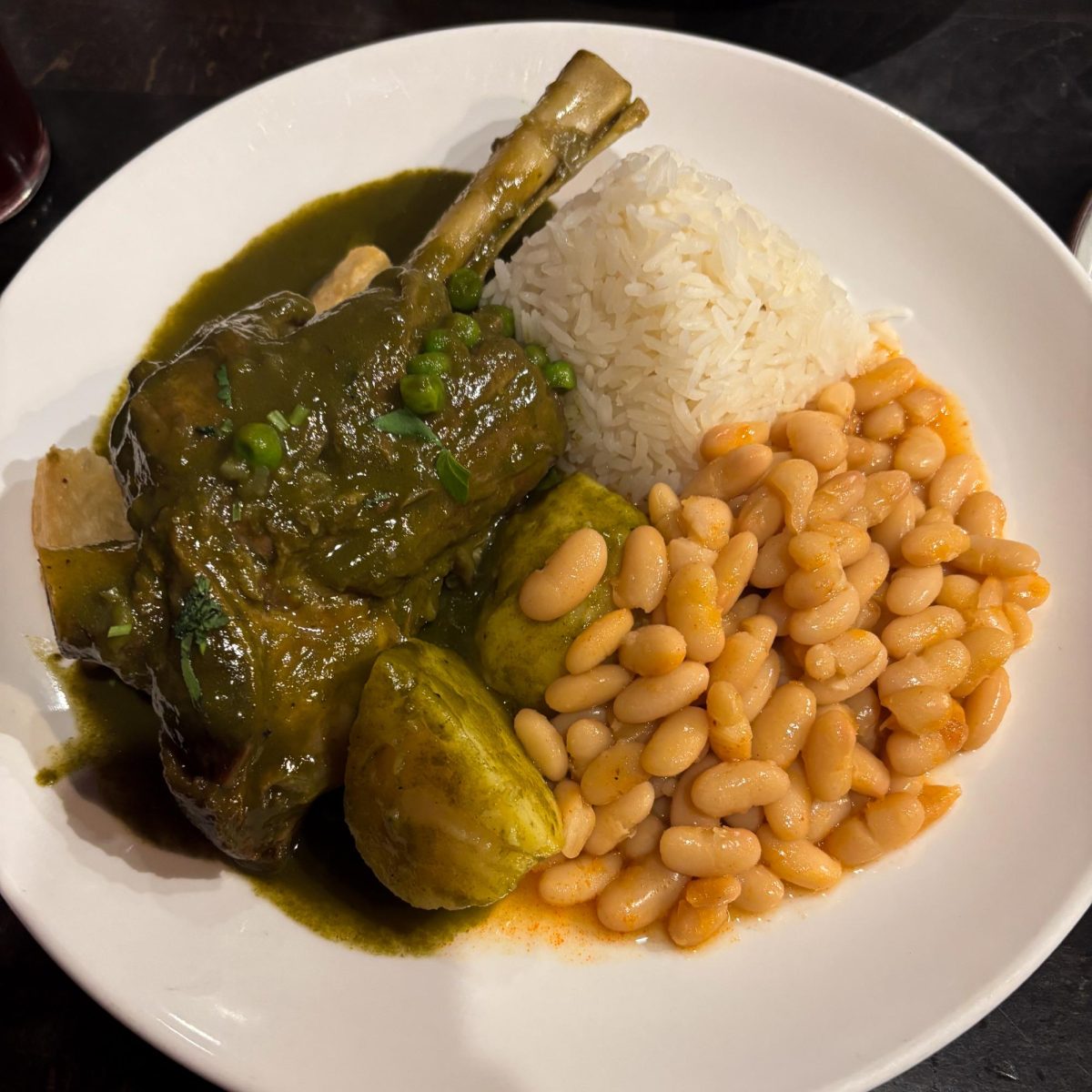 The Seco De Cordero is a plate hearty enough to leave most full by the end of it; the dish is served as part of Restaurant Week at Inca's Peruvian Cuisine, Monday, Feb. 23, 2026.
