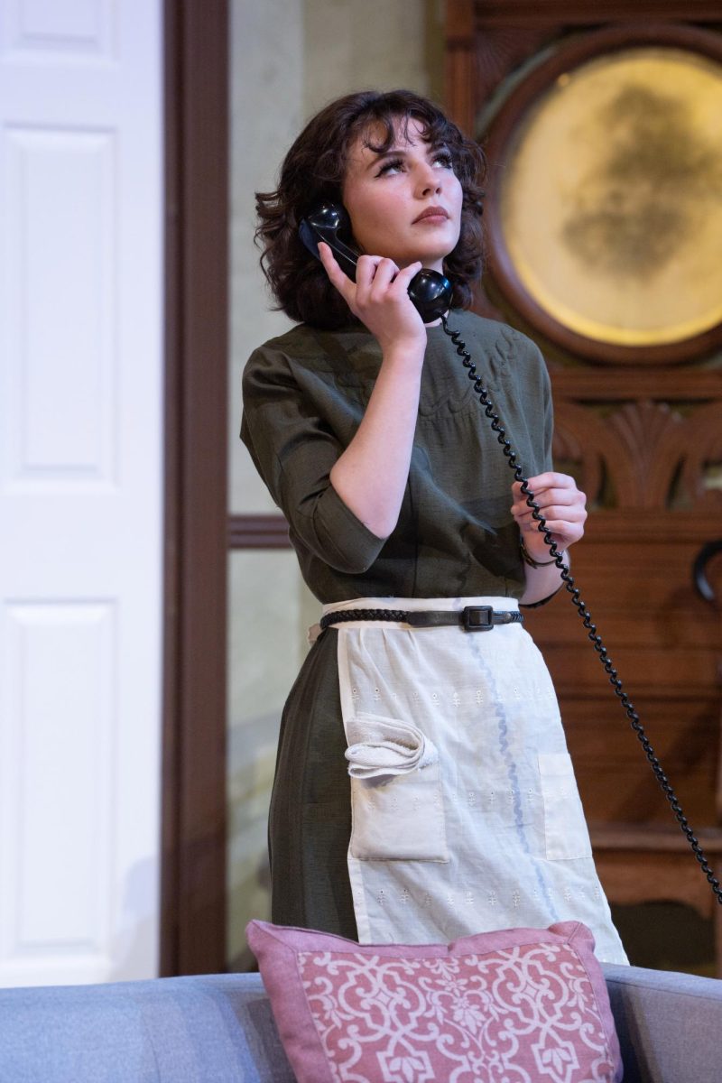 Hannah Fain shines in her role as Berthe in in SRJC Theatre Arts' production of "Boeing Boeing."