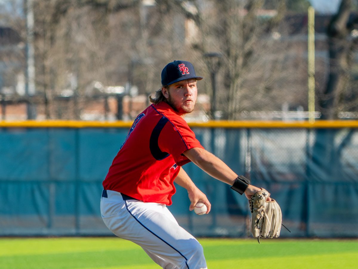 Pitcher Myles Standish gets ready to pitch another set against American River College at home on Thursday, March 19, 2026.