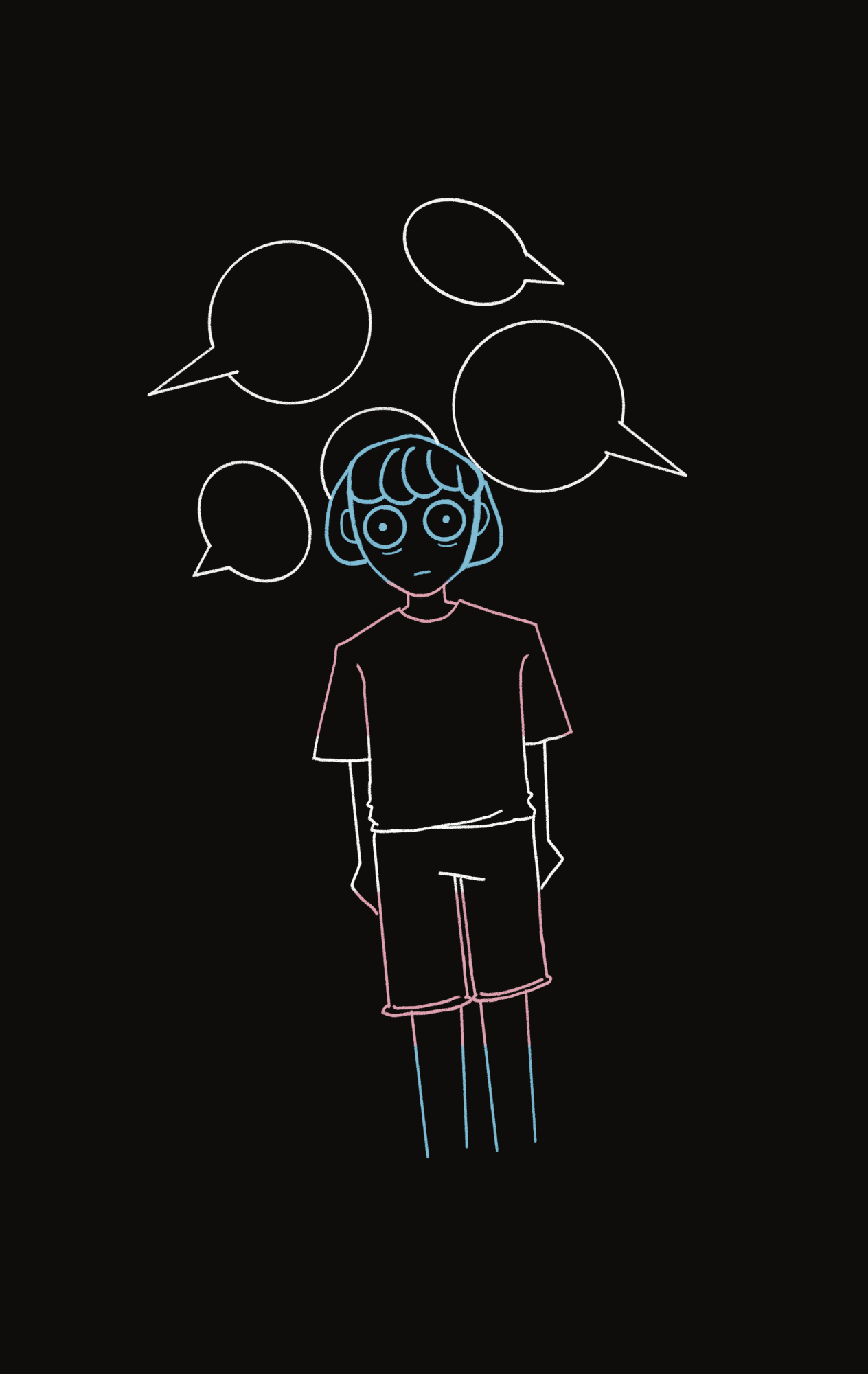 Transgender individuals are frequently subjected to many opinions on their identity, which can become very overwhelming and cause mental distress. 