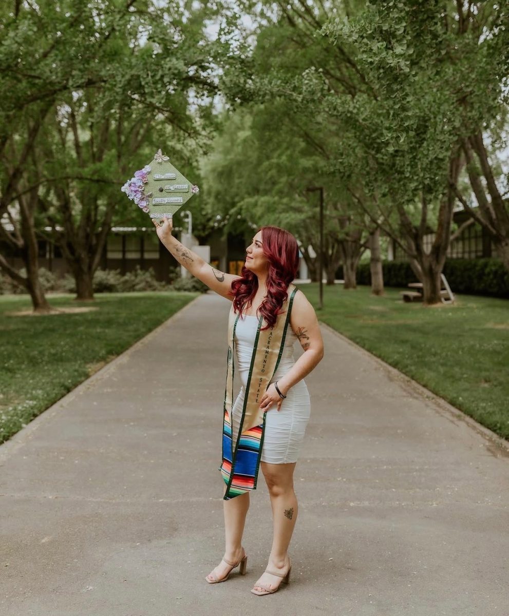 Former SRJC student Lizbeth Velasco-Ramirez graduates from Sacramento State in 2023 after getting her start at Santa Rosa Junior College. 